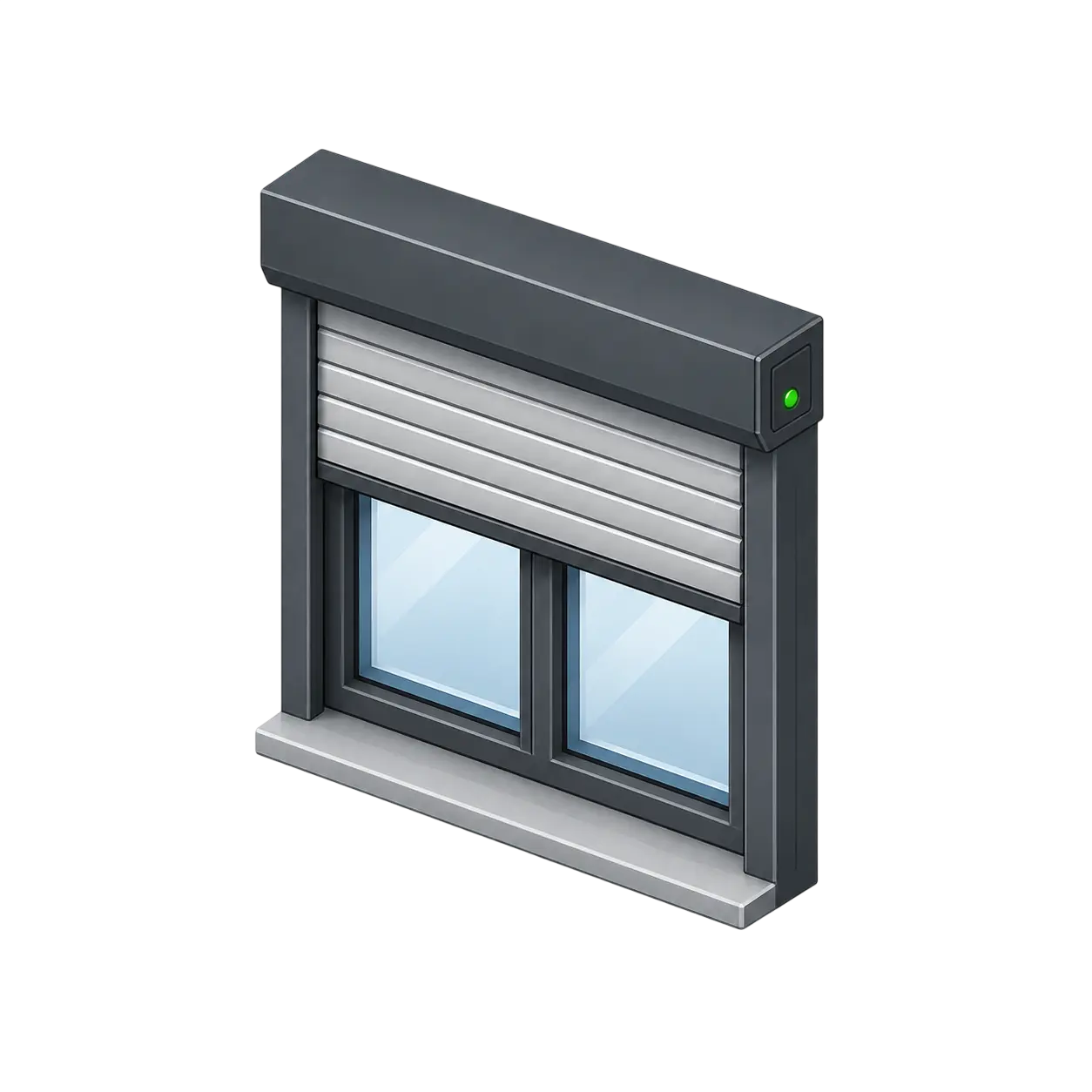 Rolling shutters, curtains and grilles